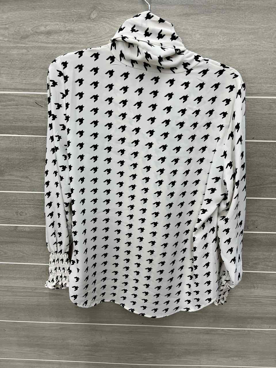 Anne Klein Cream Womens Women Size M Shirt