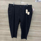 SJB Black Womens Women Size 20W Pants