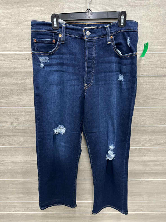 Levis Size 12/14 Blue Womens Jeans