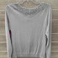 Chico's Size S Silver Womens Shirt
