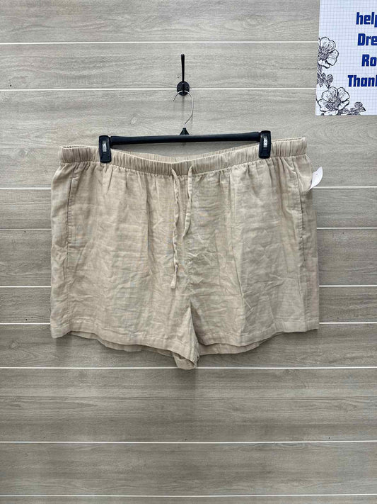 Torrid Size 4X Beige Plus Shorts