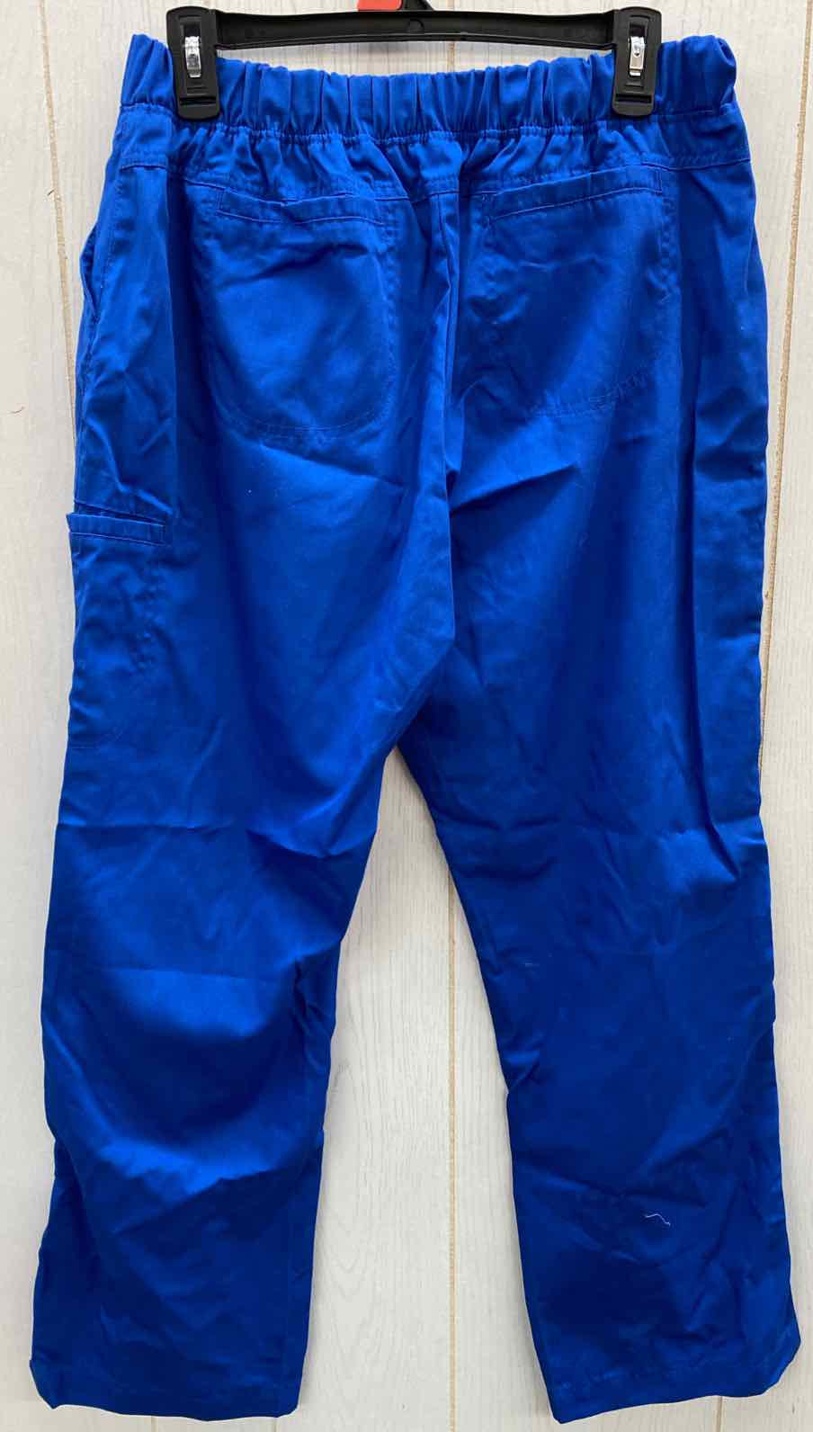 Blue Womens Size L Scrub Pants