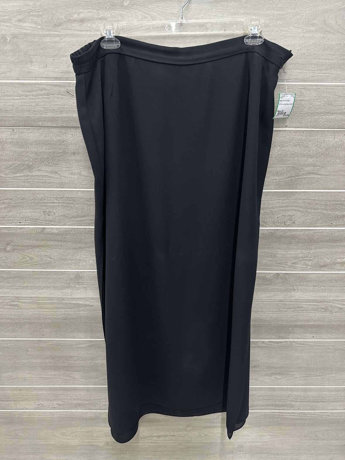 Size 20 Black Plus Skirt
