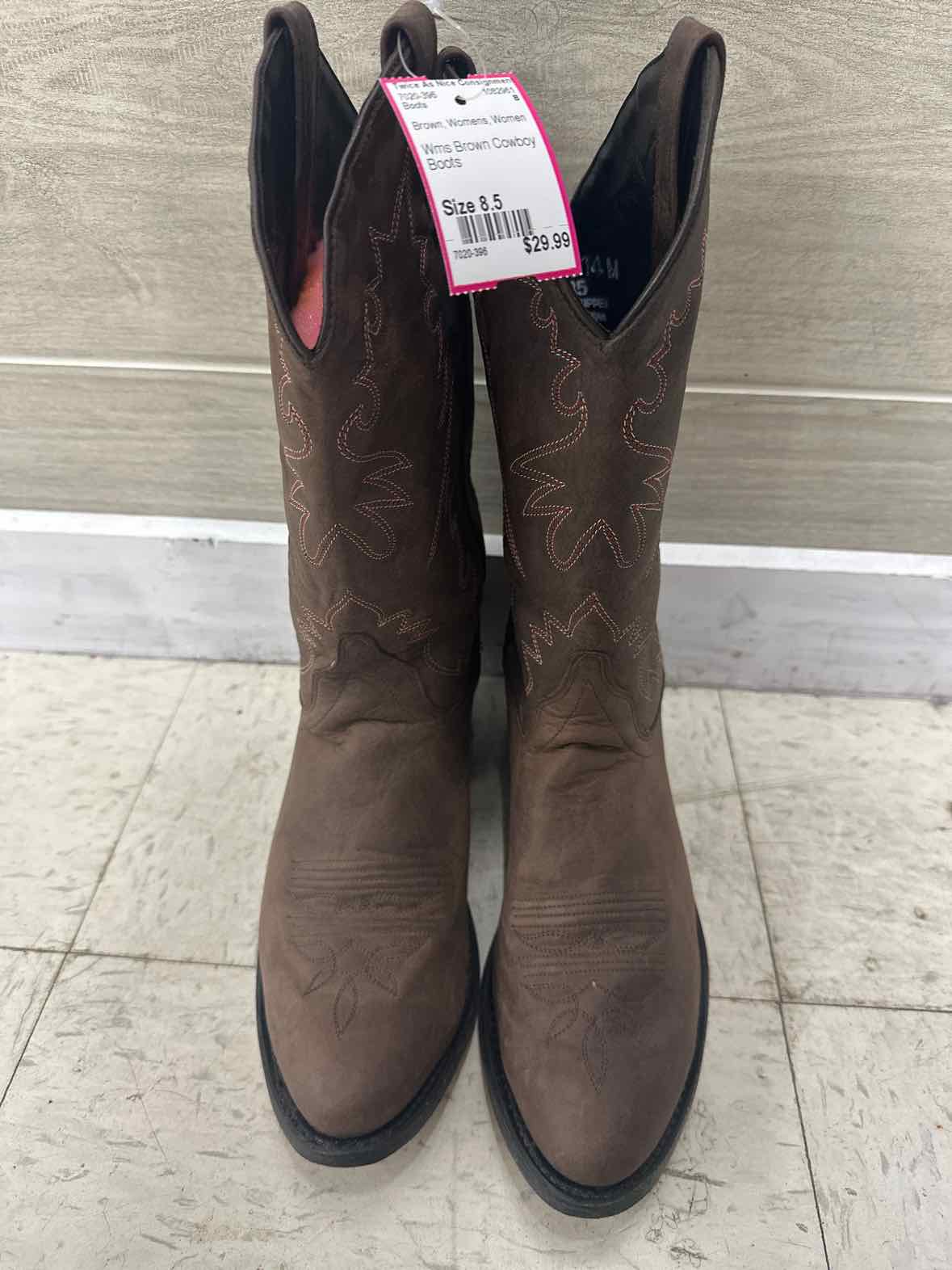 US Shoe Size 8.5 Brown Womens Boots