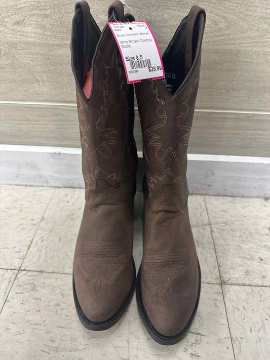 US Shoe Size 8.5 Brown Womens Boots