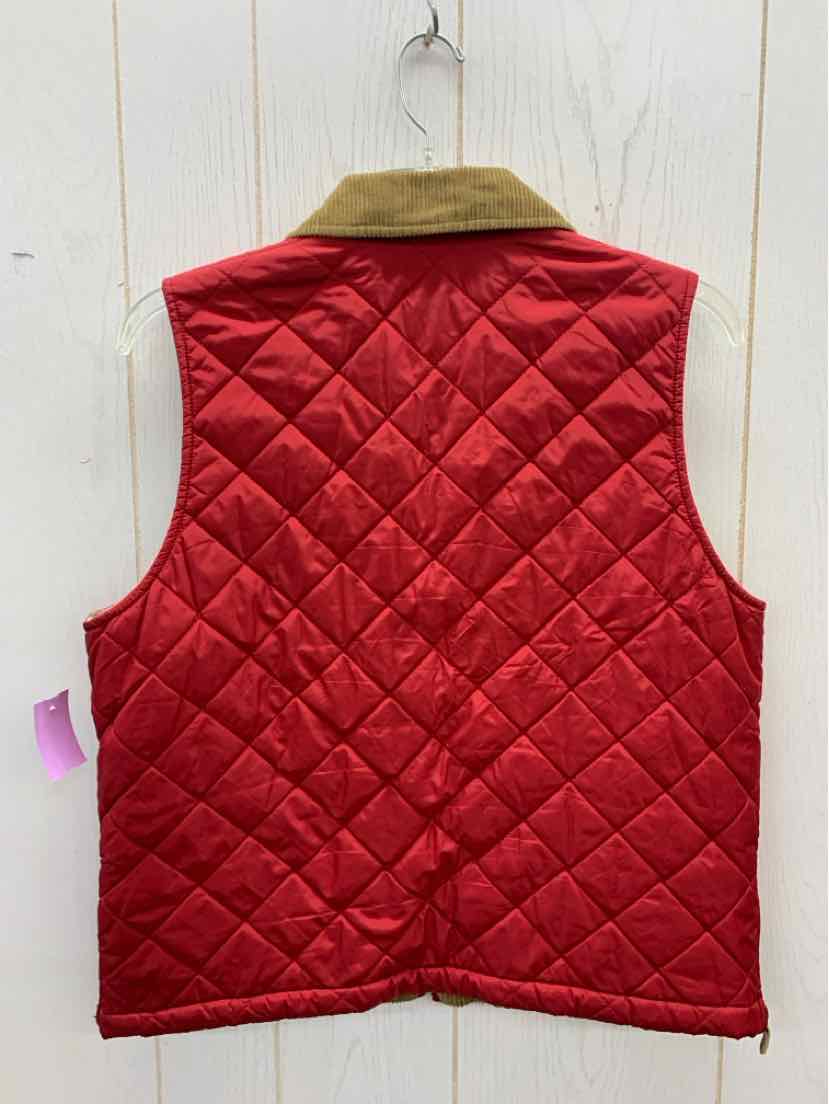 Ralph Lauren Red Womens Size M Vest