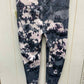 Mono b Gray Womens Size L Leggings