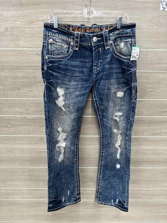 Rock Revival Size 32 Men Mens Jeans