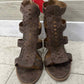 Qupid US Shoe Size 9 Brown Womens Sandals