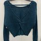 Teal Womens Size Small Sweater