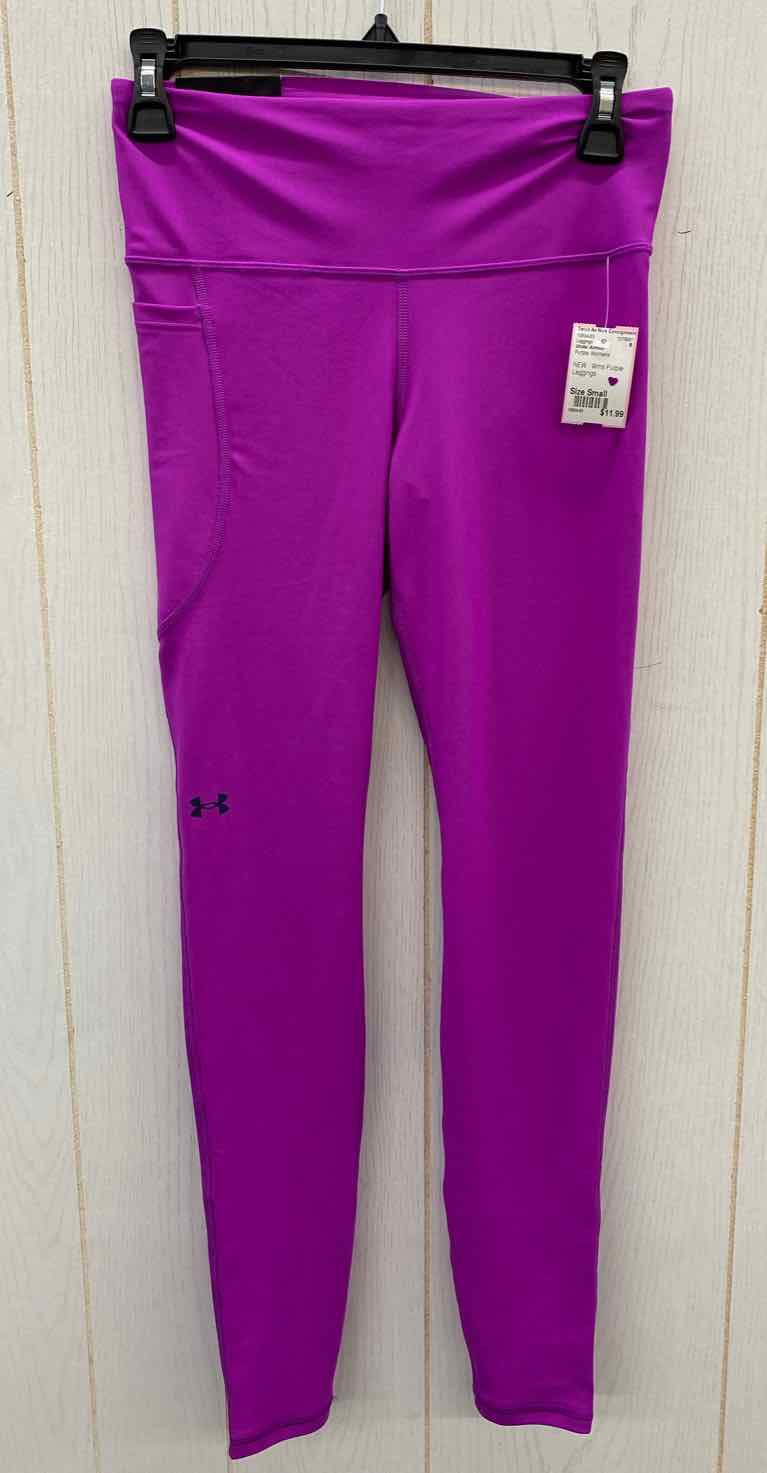 Under Armour Purple Womens Size Small Leggings