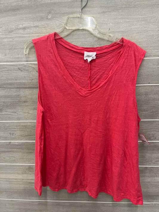 Andree Size 2X Coral Plus Tank Top