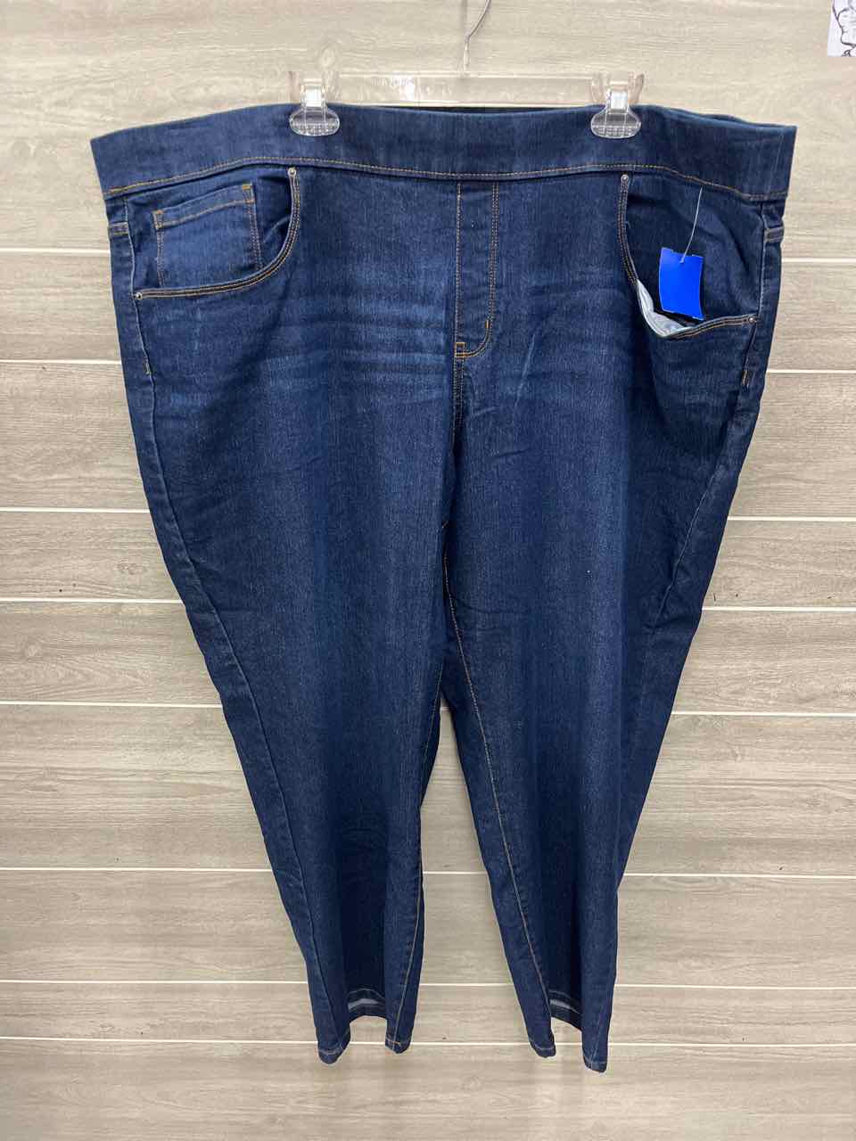Terra & Sky Size 24/26W Blue Plus Jeans