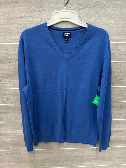 Lands End Mens Size L Mens Sweater