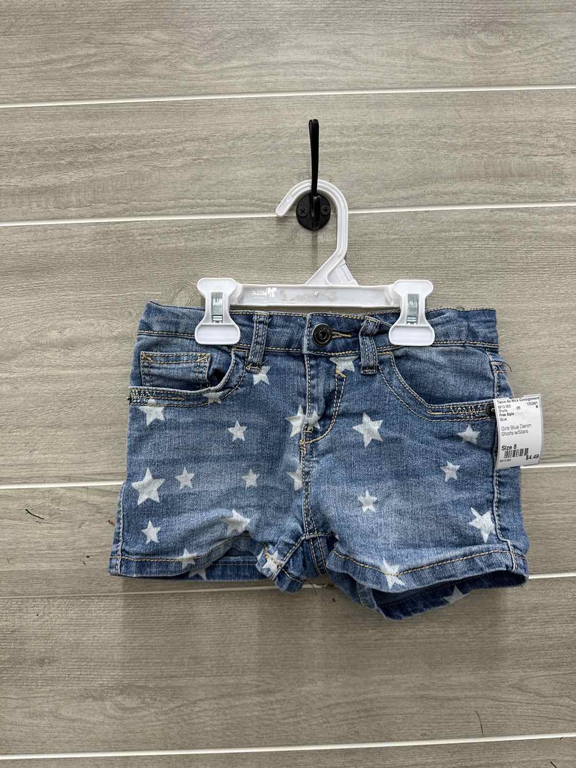 Free Style Girls Size 8 Shorts