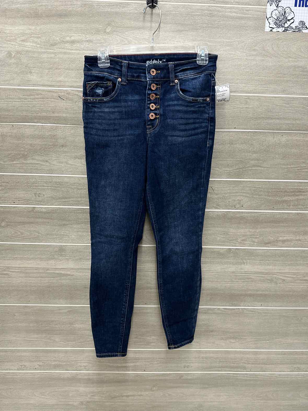 Edgely Blue Womens Women Size 4 Short Jeans