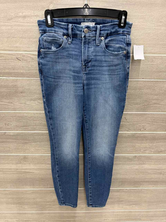 Good American Blue Womens Women Size 2 Jeans