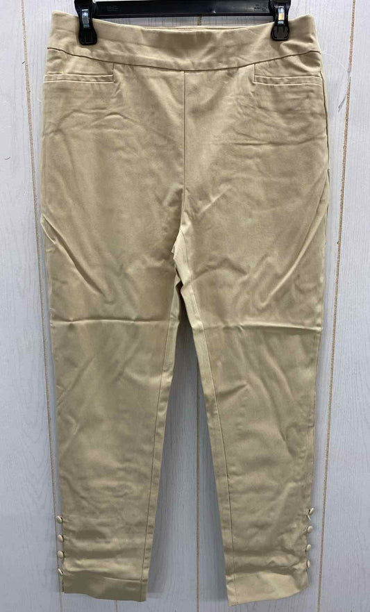 Chico's Khaki Womens Size 8 Pants