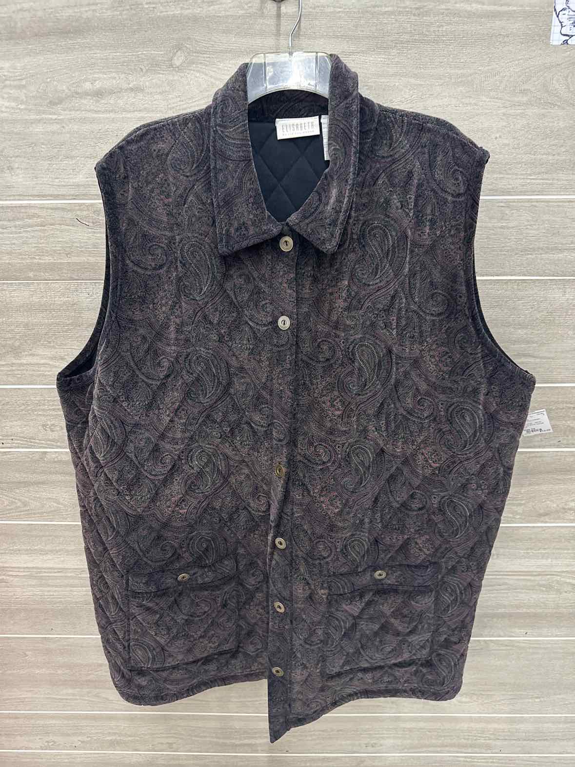 Elisabeth Size 3X Purple Plus Vest