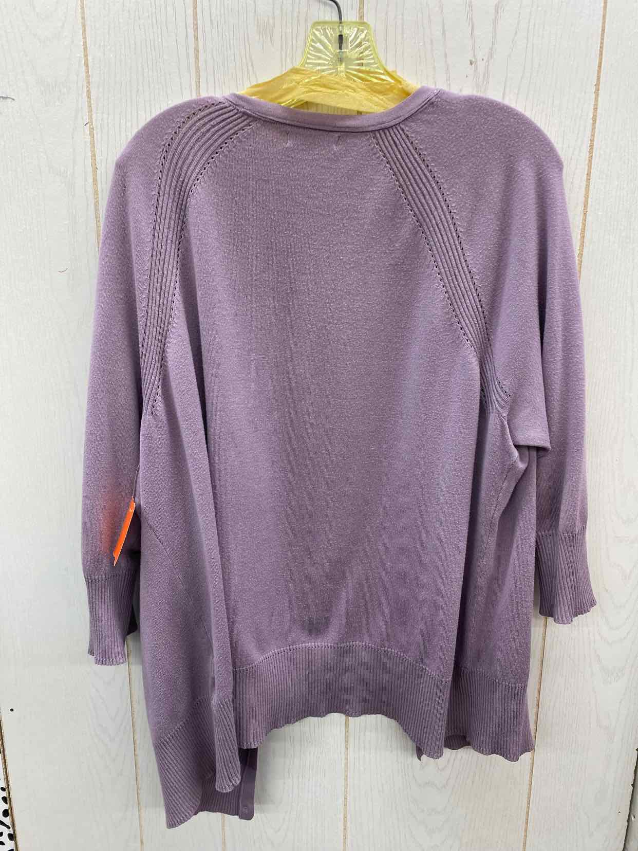 Maurices Lavender Womens Size 2X Sweater