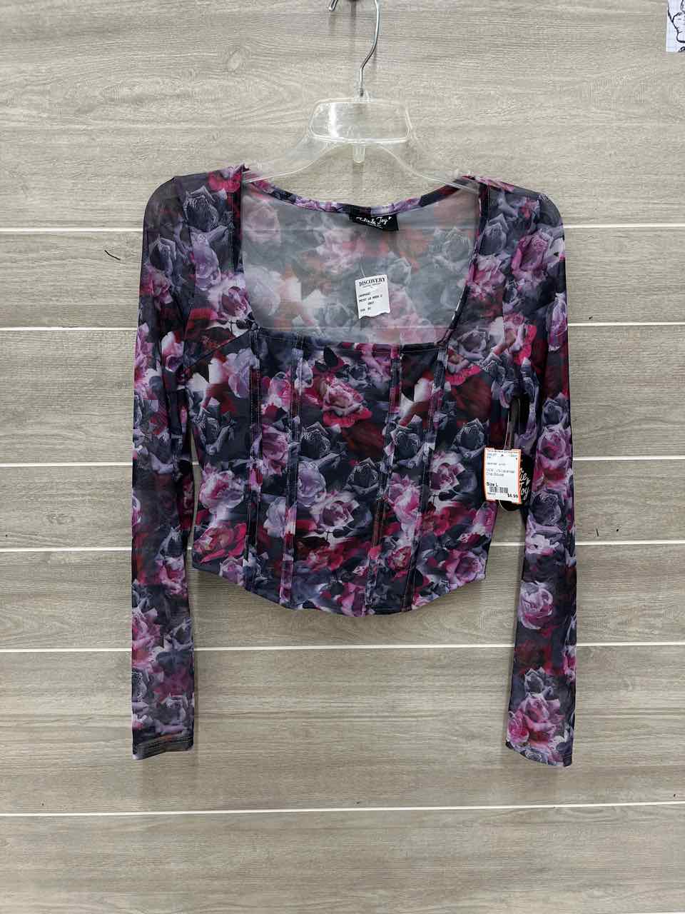 Lavender Junior Size L Shirt
