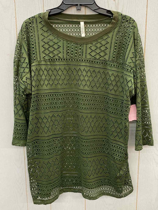 Olive Womens Size L Shirt