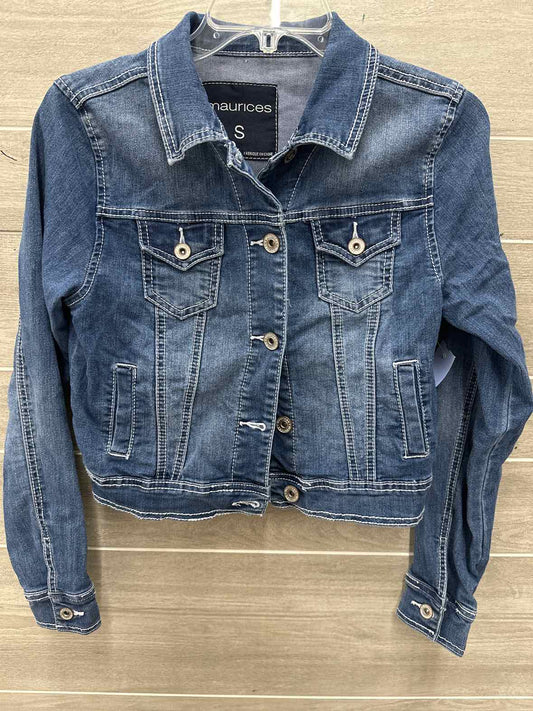 Maurices Size 6 Blue Womens Blazer