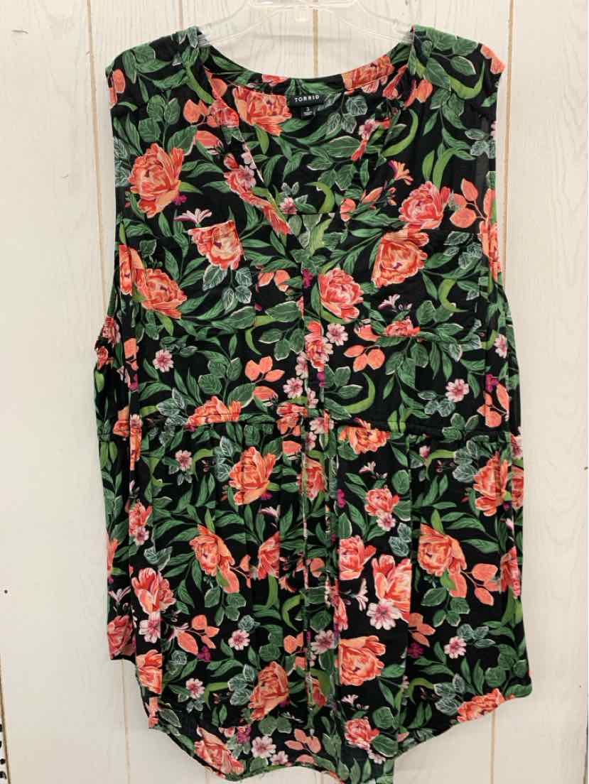 Torrid Black Womens Size 3X Shirt