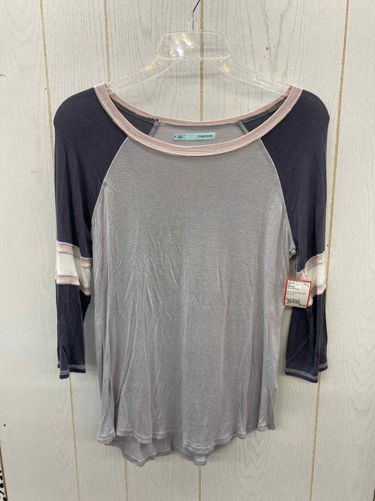 Maurices Gray Womens Size Small Shirt