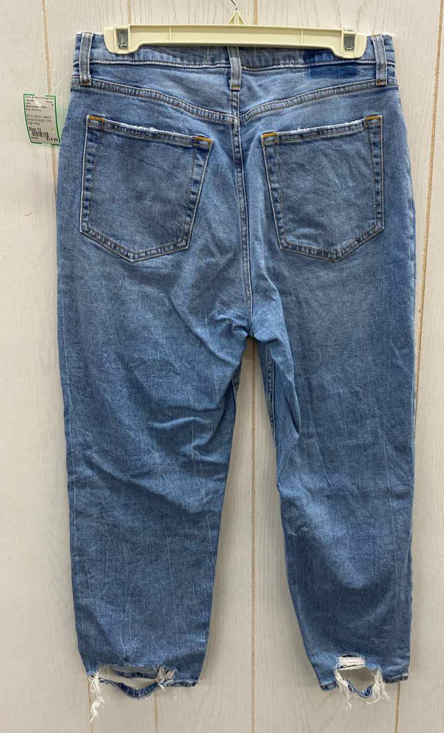 Abercrombie & Fitch Blue Womens Size 12 Jeans