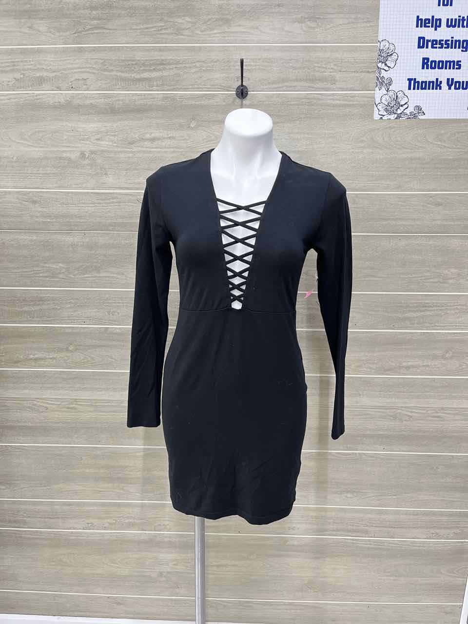 Express Size 8/10 Black Womens Dress