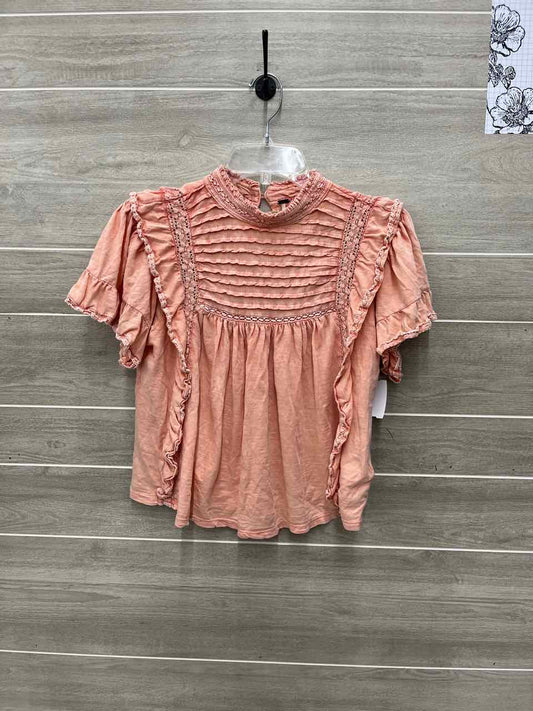 Free People Size S Coral Womens Shirt