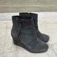 TOMS US Shoe Size 8 Gray Womens Boots