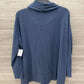 Garnet Hill Blue Womens Women Size M Shirt