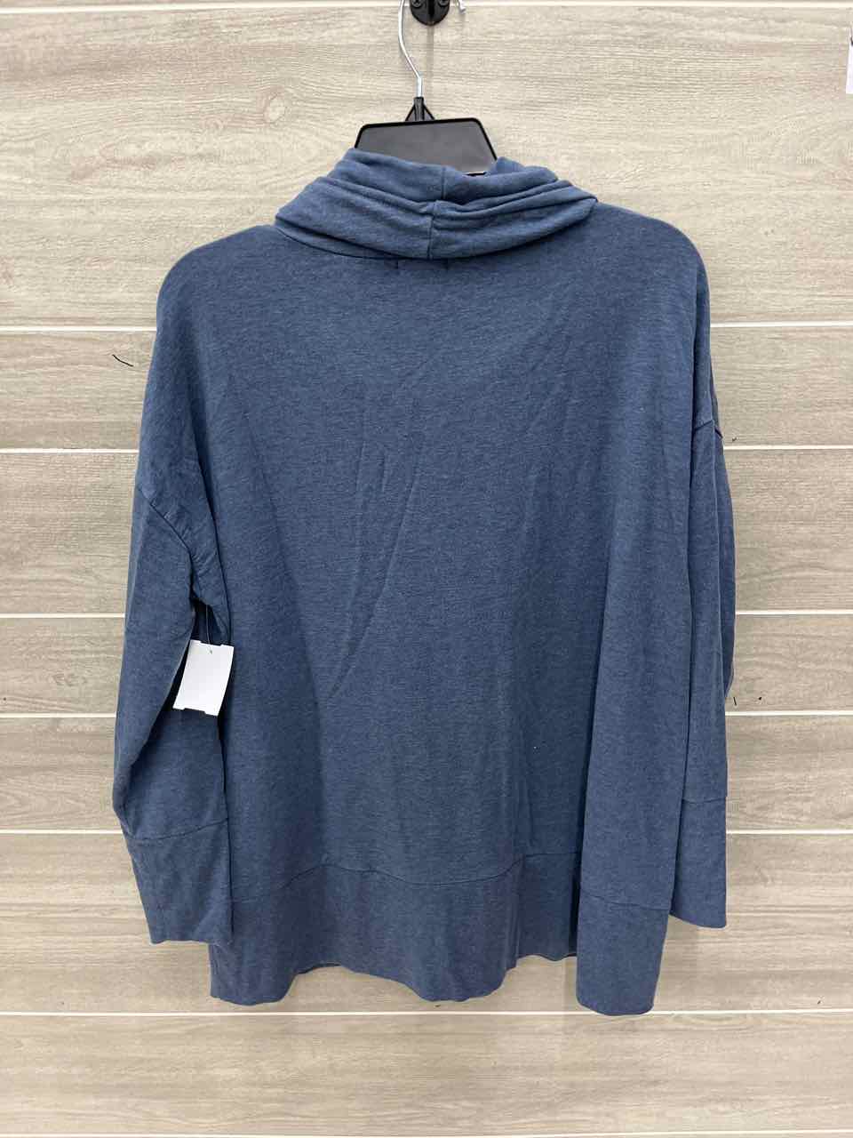 Garnet Hill Blue Womens Women Size M Shirt