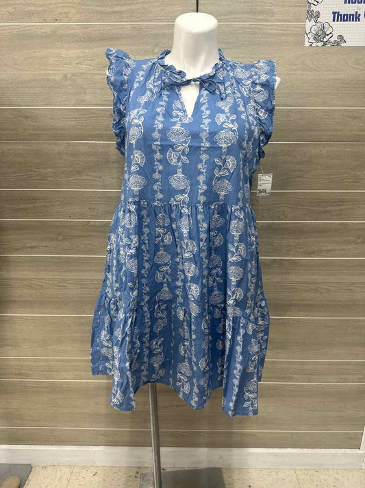 Time & Tru Blue Womens Women Size 16/18 Dress