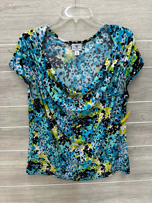 Worthington Teal Womens Size XL Shirt