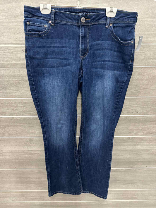Maurices Size 14WP Blue Petite Jeans