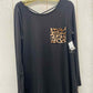 White Birch Black Womens Size L Shirt