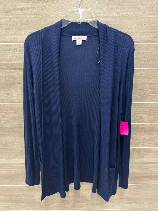Liz Claiborne Size XXL/P Blue Petite Sweater