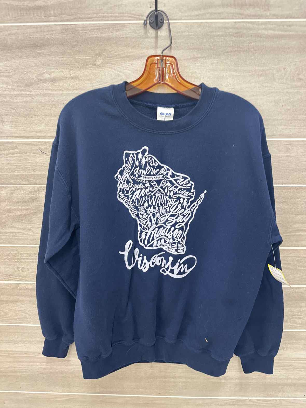 Size M Blue Womens Sweatshirt