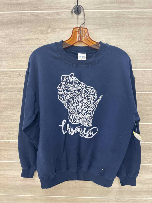 Size M Blue Womens Sweatshirt