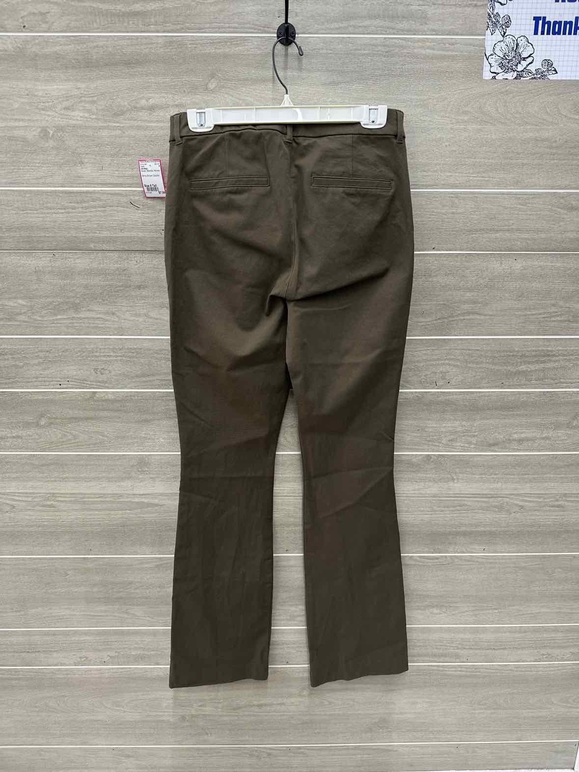Old Navy Size 8 Tall Brown Womens Pants