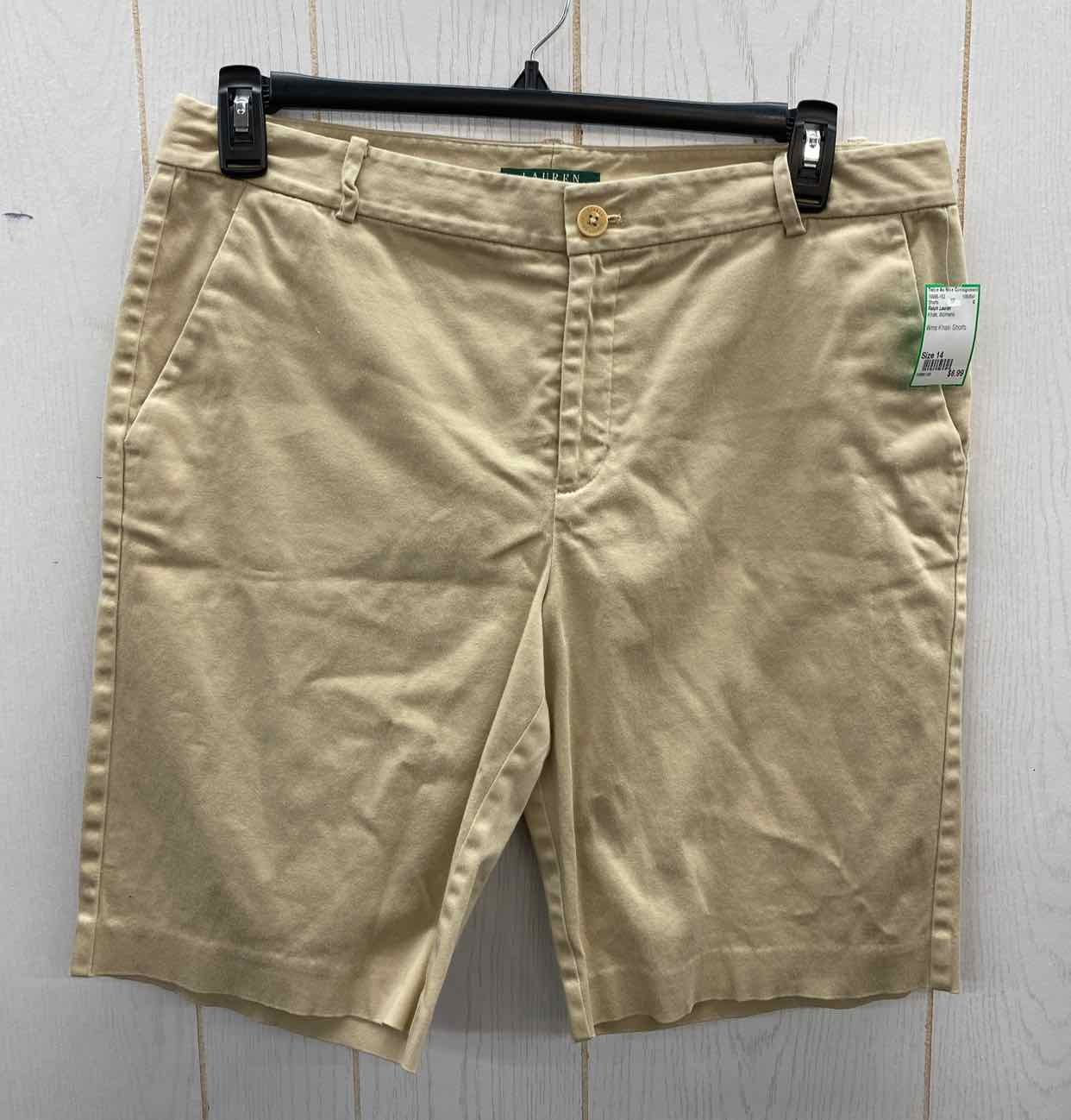 Ralph Lauren Khaki Womens Size 14 Shorts