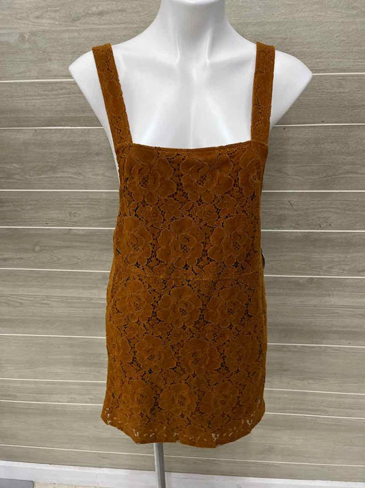 DOLAN Brown Womens Women Size S/P Dress