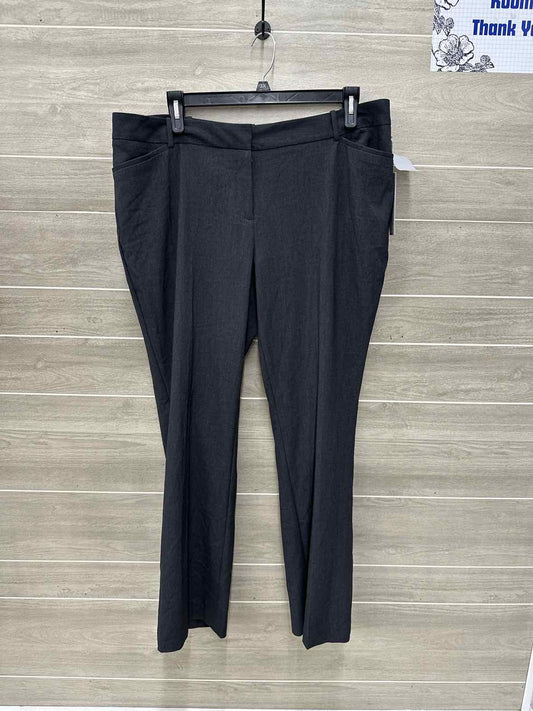 Liz Claiborne Gray Womens Women Size 16W Pants