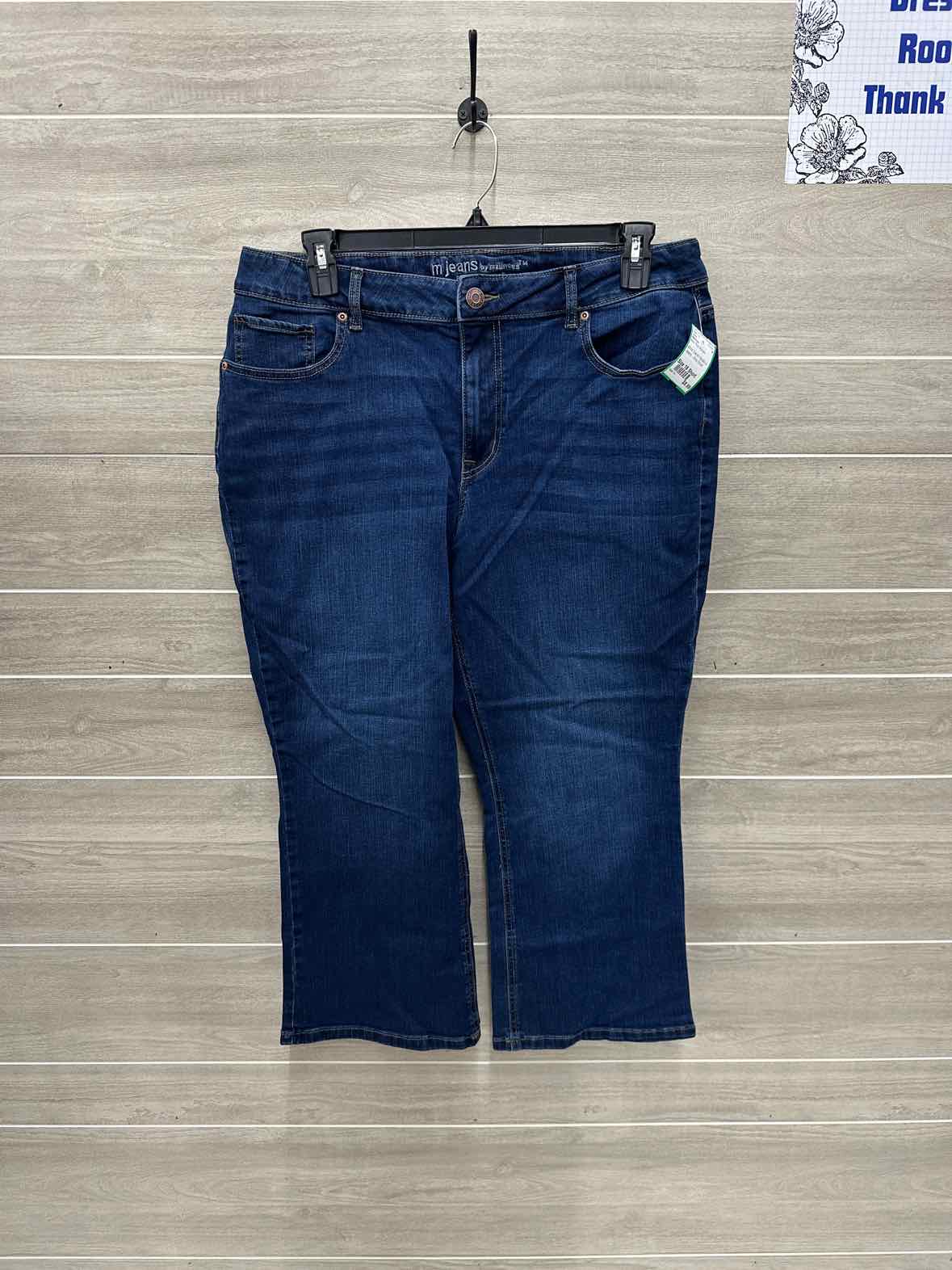Maurices Size 18 Short Blue Plus Jeans