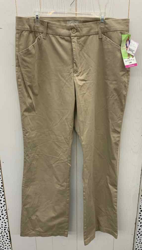 Lee Khaki Womens Size 18 Long Pants