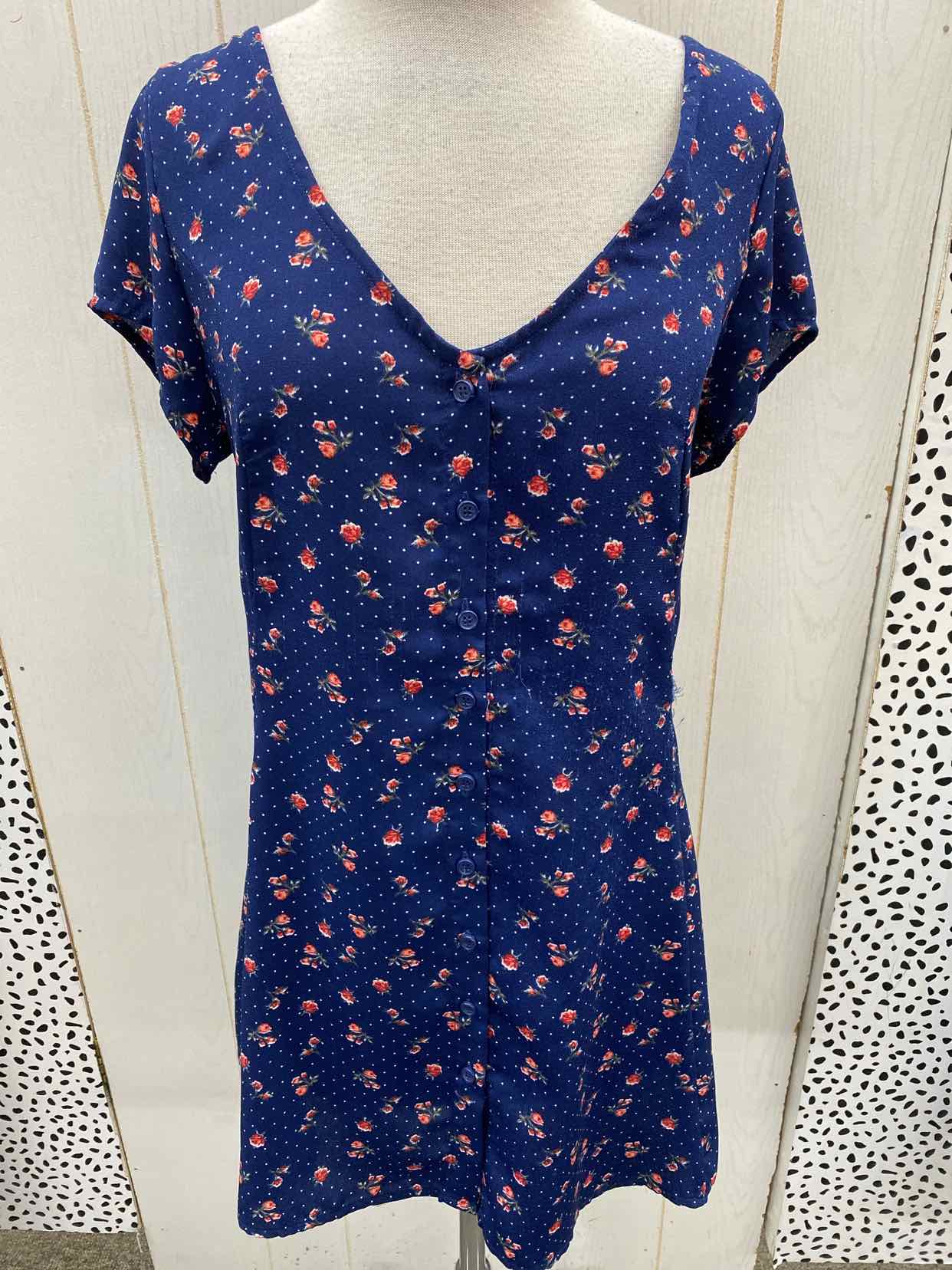 Blue Womens Size 10 Dress