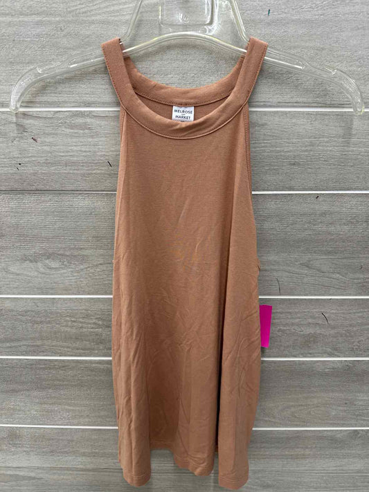 Melrose & Market Size XXS Brown Womens Tank Top